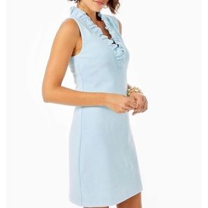 Lilly Pulitzer Tisbury Shift Dress in Succulent Blue XL